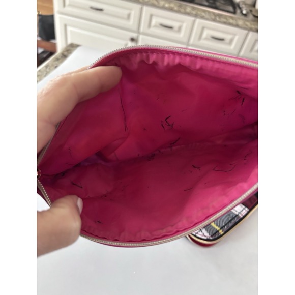 Two Estée Lauder Makeup Cosmetic Bags, Red And Blue One New Purple Has  Markings - Picture 8 of 9